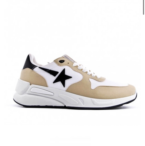 Shoes ORIO-4309-BEIGE/WHITE