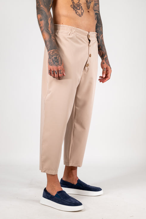 NAVARO JAPAN PANTS WITH BUTTONS