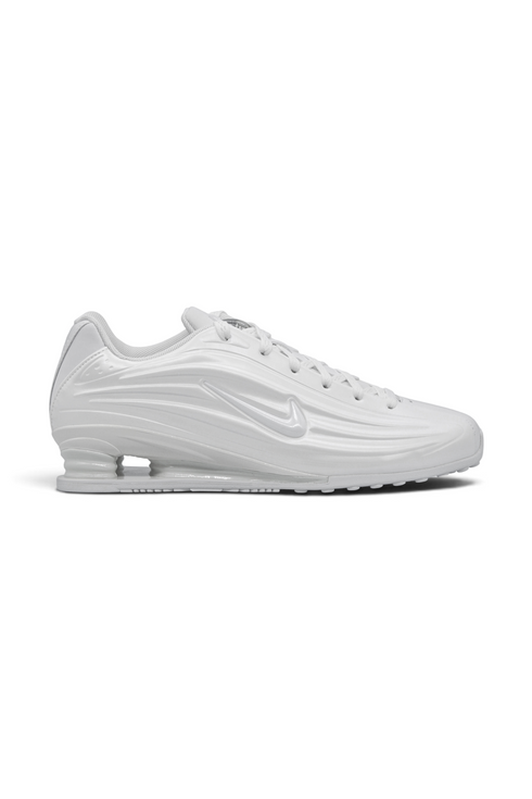 Nike Shox Z White/Metallic Silver (Women's)