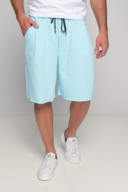 Oversized Shorts - Light Blue