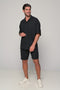 Set Oversized Linen Mallorca-Black
