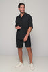 Set Oversized Linen Mallorca-Black