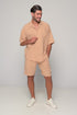 Set Oversized Linen Mallorca-Brown