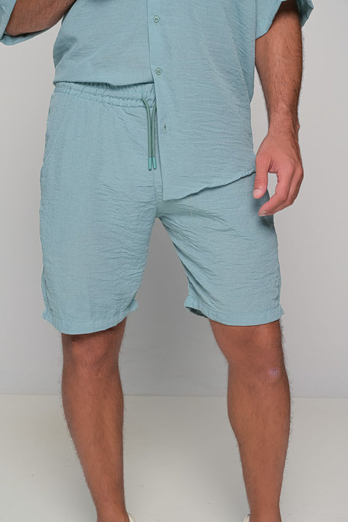 Set Oversized Linen Mallorca - Mint