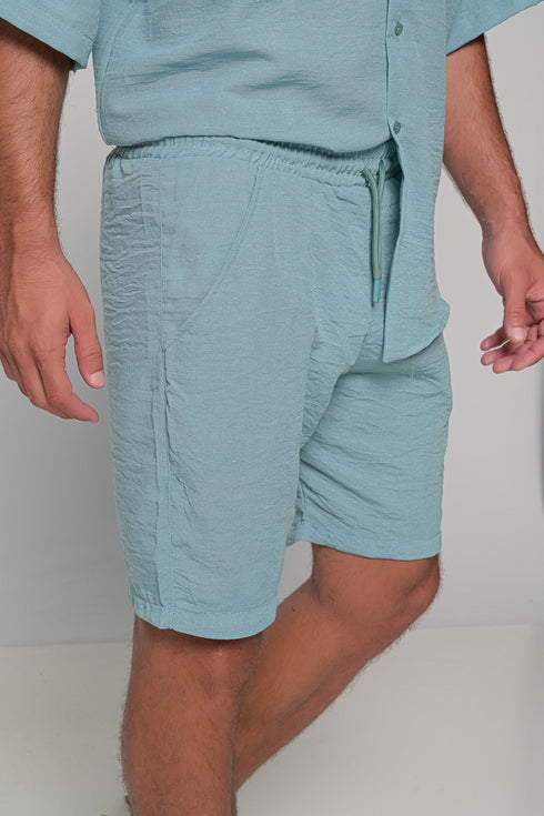 Set Oversized Linen Mallorca - Mint
