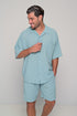 Set Oversized Linen Mallorca - Mint