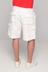 Cargo Shorts - White